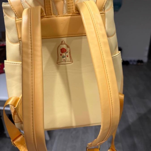 Disney Loungefly Beauty and the Beast backpack Lightly used. - Picture 3 of 3